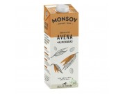 BEBIDA AVENA Y ALMENDRA ECOLÓGICO 1 LITRO MONSOY